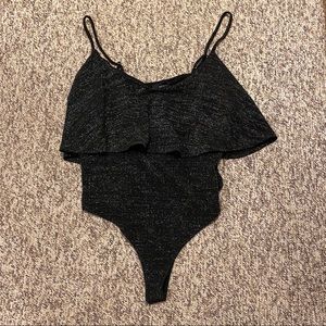 Forever21 Plus Sparkly Bodysuit